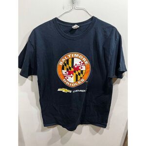 Baltimore Orioles Shirt Mens Large MLB Baseball Chevrolet Promo Tee Adult Fan